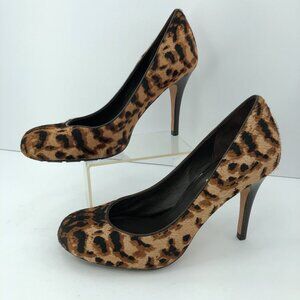 Cole Haan Air Talia Women Calf Hair Animal Print Pump Size 6B NEW